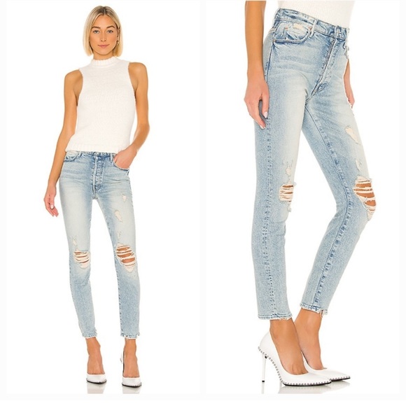 MOTHER Denim - ❌SOLD❌Mother The Super Stunner Ankle Jeans in Say Amen, Again!